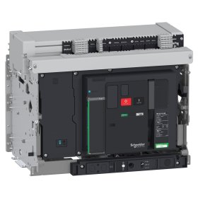 Interrupteur MasterPacT MTZ1 800A HA 4P 75KA motorisé 230VCA Débrochable Chassis verrou RAC AR V/V
