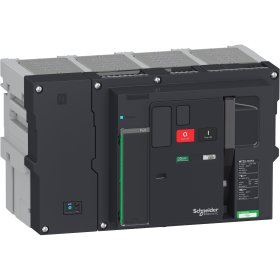 Interrupteur MasterPacT MTZ1 800A HA 4P 75KA motorisé 230VCA Débrochable sans chassis