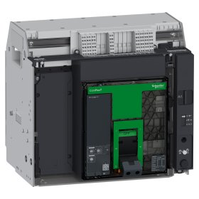Disjoncteur ComPacT NS1600N 4P 50KA 1600A MicroLogic 2.0 MX230V Débrochable avec châssis verrou MAN RAC AV/AV