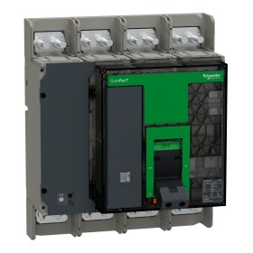 Interrupteur sectionneur NS630NA 4P 52KA FIXE MAN RAC AV/AV